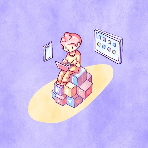 Illustration du développement d'Applications web